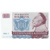 Image 1 : Sweden, 100 Kronor, 1980, UNC, p54r, REPLACEMENTbr/serial number: X 619770*