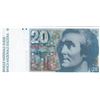 Image 1 : Switzerland, 20 Franken, 1987, AUNC, p55gbr/serial number: 87K0602603