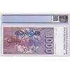 Image 2 : Switzerland, 1.000 Franken, 1984, UNC, p59cbr/PCGS 64, serial number: 84J0812188