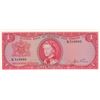 Image 1 : Trinidad and Tobago, 1 Dollar, 1964, UNC, p26abr/Queen Elizabeth II portrait, serial number: K 51989