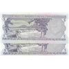 Image 2 : Turkey, 5 Lira, 1976, UNC, 6/2. Emission, p185, "K01" first prefix, (Total 2 banknotes)br/serial num