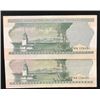 Image 2 : Turkey, 10 Lira, 1966, AUNC, 6/1. Emission, p180, "C01" and "D01" first prefix, (Total 2 banknotes)b