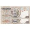 Image 2 : Turkey, 50 Lira, 1976, AUNC, 7/1. Emission, p187A, (Total 2 banknotes)br/serial numbers: F45 223026,