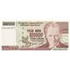 Image 1 : Turkey, 100.000 Lira, 1996, UNC, 7/3. Emission, p205c, "I90" first prefixbr/serial number: I90 08647