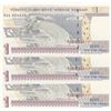 Image 1 : Turkey, 1 New Turkish Lira, 2005, UNC, 8/1. Emission, p216, "A01", (Total 3 banknotes)br/Atatürk por