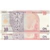 Image 2 : Turkey, 10 New Turkish Lira, 2005, UNC, 8. Emission, p218, (Total 2 banknotes)br/Atatürk portrait, s