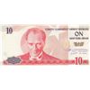 Image 1 : Turkey, 10 New Turkish Lira, 2005, UNC, 8/1. Emission, p218br/Atatürk portrait, serial number: A03 7