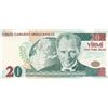 Image 2 : Turkey, 20 New Turkish Lira, 2005, UNC, 8. Emission, p219, "Nice Number"br/Atatürk portrait, serial 