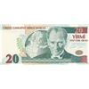 Image 2 : Turkey, 20 New Turkish Lira, 2005, UNC, 8. Emission, p219, "G02"br/Atatürk portrait, serial number: 