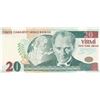 Image 2 : Turkey, 20 New Turkish Lira, 2005, UNC, 8/1. Emission, "H01" first prefixbr/serial number: H01 63903