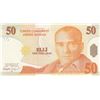 Image 2 : Turkey, 50 New Turkish Lira, 2005, UNC, 8/1. Emission, p220, "B01"br/Atatürk portrait, serial number