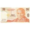 Image 1 : Turkey, 50 New Turkish Lira, 2005, UNC, 8/1. Emission, p220, "F01"ilk prefixbr/serial number: F01 89