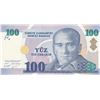 Image 1 : Turkey, 100 New Turkish Lira, 2005, UNC, 8/1. Emission, p221br/Atatürk portrait, serial number: A03 