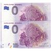 Image 1 : Turkey, 0 Euro, 2019, UNC, FANTASY BANKNOTE, Kapaliçarsi- Istanbul (Total 2 banknotes)br/