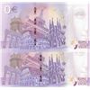 Image 2 : Turkey, 0 Euro, 2019, UNC, FANTASY BANKNOTE, Kapaliçarsi- Istanbul (Total 2 banknotes)br/