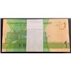 Image 2 : Turkmenistan, 1 Manat, 2014, UNC, p29, BUNDLEbr/100 consecutive serial number banknotes