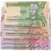 Image 1 : Turkmenistan, 1 Manat (2), 5 Manat (2), 10 Manat (2) and 20 Manat (2), 2002/2017, UNC, (Total 8 bank