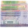 Image 2 : Turkmenistan, 1 Manat (2), 5 Manat (2), 10 Manat (2) and 20 Manat (2), 2002/2017, UNC, (Total 8 bank