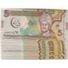 Image 1 : Turkmenistan, 5 Manat, 2017, UNC, pNew, (Total 20 banknotes)br/commemorative Issue