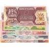 Image 1 : Uganda, 5 Shilings, 10 Shilings, 50 Shilings, 100 Shilings and 200 Shilings, 1987/1997, UNC, (Total 