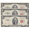 Image 1 : United States of America, 2 Dollars, 1953, UNC, p380br/serial numbers: A 65138389A- 91