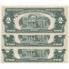 Image 2 : United States of America, 2 Dollars, 1953, UNC, p380br/serial numbers: A 65138389A- 91
