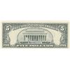 Image 2 : United States of America, 5 Dollars, 1995, UNC, p498br/serial number: F 33594305C