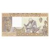Image 2 : West African States, 1.000 Francs, 1985, UNC, p107Afbr/Ivory Coast, serial number: 145799/L.010