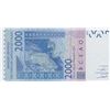 Image 2 : West African States, Benin, 2.000 Francs, 2018, UNC, P216bbr/serial number: 18001041748