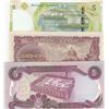 Image 2 : Mix Lot, 3 banknotes in UNC conditionbr/Japan, 100 Yen, 1953, Unc, p90; Tunisia, 5 Dinars, 2013, Unc