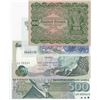Image 1 : Mix Lot, 4 banknotes from different countriesbr/Portugal, 20 Escudos, 1978, Unc; Bulgaria, 500 Leva,