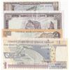 Image 2 : Mix Lot, Total 4 pcs XF banknotesbr/Cyprus, 1 Pound, 2001, xf; Turkey, 1 New Turkish Lira, 2005, xf,