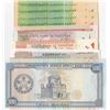 Image 2 : Mix Lot, 10 banknotes in whole UNC conditionbr/Turkmenistan, 1 Manat (5), Turkmenistan, 5 Manats, Tu