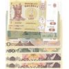 Image 1 : Mix Lot, 8 banknotes in whole UNC conditionbr/Serbia, 10 Dinara, Romania, 1 Leu, Moldova, 1 Leu (2),