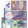 Image 1 : Mix Lot,  3 polymer banknotes from different countriesbr/Russi, 100 Ruble, 2018, Unc; Hong Kong, 10 