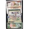 Image 1 : Mix Lot, 10 different banknotes in UNC conditionbr/Kuwait 10 Dinars, Indonesia 500 Rupiah, India 5 R