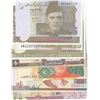 Image 1 : Mix Lot, 8 banknotes in whole UNC conditionbr/Pakistan 5 Rupees (2), Pakistan 10 Rupees (2), Pakista