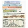Image 2 : Mix Lot, 9 banknotes in whole UNC conditionbr/Venezuela 1 Bolivar (2), Venezuela 20 Bolivares, 100 B