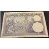 Image 2 : Algeria, 20 Francs, 1939, FINE, p78cbr/serial number: 769/8.3295