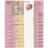 Image 1 : Angola, 10 Kwanzas, 2012, UNC, p151b, (Total 10 consecutive banknotes)br/serial number: WA 5197220- 