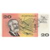 Image 2 : Australia, 20 Dollars, 1979, XF, p46cbr/serial number: XYH 672450