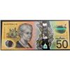 Image 2 : Australia, 50 Dollars, 2018, UNC, pNew br/Polymer, serial number: DB 184822677