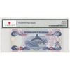 Image 2 : Bahamas, 100 Dollars, 1996, UNC, p62br/PMG 65 EPQ, Queen Elizabeth II portrait, serial number: F 496
