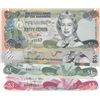 Image 1 : Bahamas, 50 Cents, 1/2 Dollar, 1, Dollar and 3 Dollars, 2001/2019, UNC, (Total 4 banknotes)br/Queen 