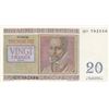 Image 1 : Belgium, 20 Francs, 1956, UNC (-), 132bbr/serial number: H15 792550