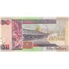 Image 2 : Belize, 50 Dollars, 2009, UNC, p70cbr/Queen Elizabeth II portrait , serial number: DE 336033