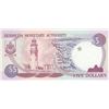Image 2 : Bermuda, 5 Dollars, 1995, UNC, p41bbr/Queen Elizabeth II portrait, serial number: B/2 400473