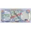 Image 2 : Bermuda, 10 Dollars, 2000, UNC, p52s, SPECIMENbr/Queen Elizabeth II portrait, serial number: C/2 000