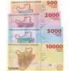Image 2 : Burundi, 500 Francs, 1.000 Francs, 2.000 Francs, 5.000 Francs and 10.000 Francs, 2015, UNC, p50…p54,
