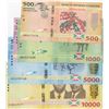 Image 1 : Burundi, 500 Francs, 1.000 Francs, 2.000 Francs, 5.000 Francs and 10.000 Francs, 2015, UNC, p50…p54,